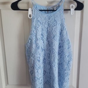 Periwinkle lace top